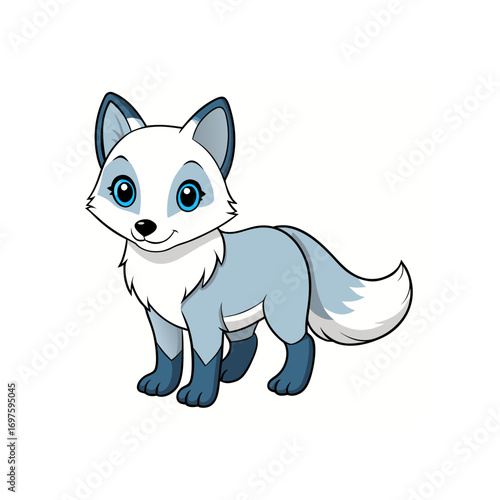 vector illustration of a wolf