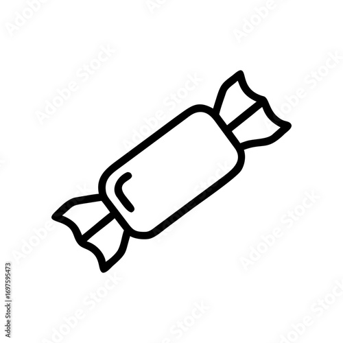 Sweet candy illustration on a white background for print wall art wallpaper