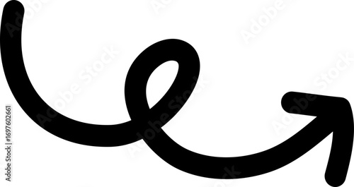 curly arrow symbol