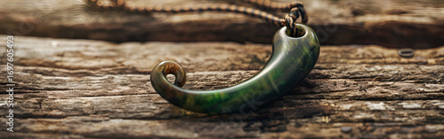 Rustic Green Bronze Cuff Bracelet with Ancient Artistic Carving
