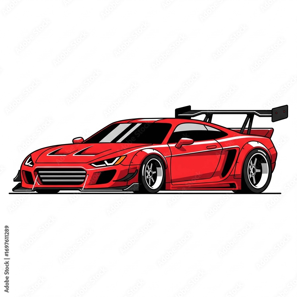 Fototapeta premium sports car