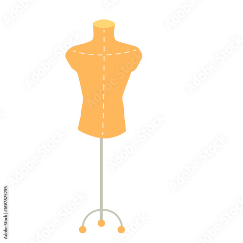 Dressmakers Mannequin Illustration