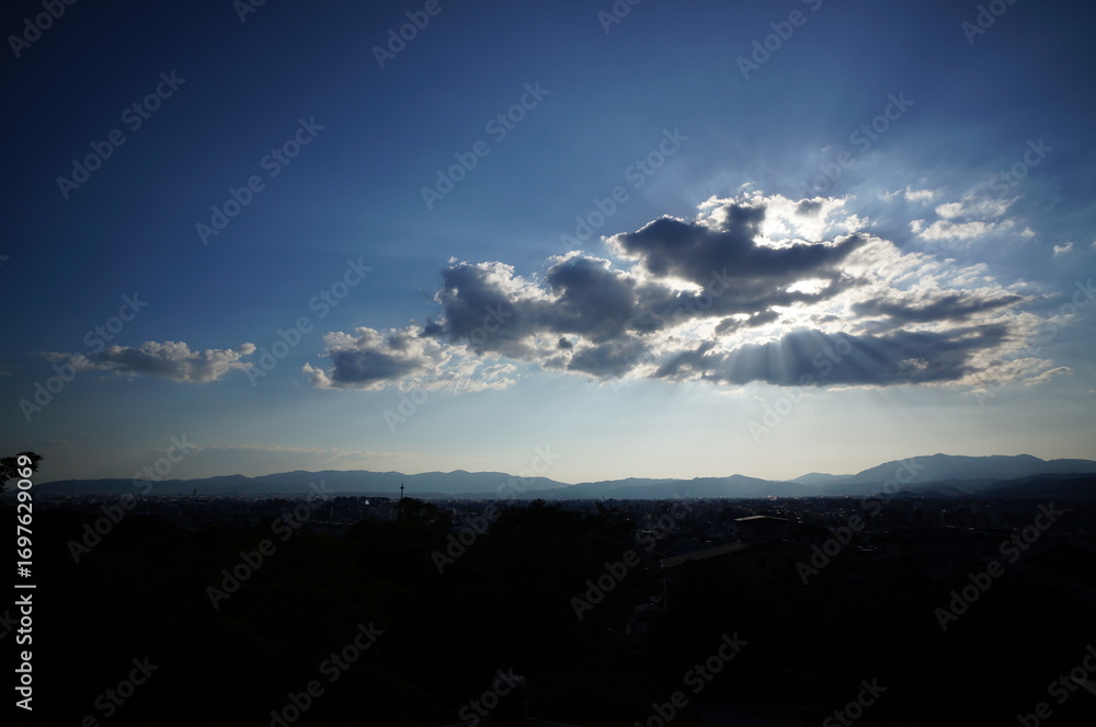 Obraz premium 京都、清水寺の風景