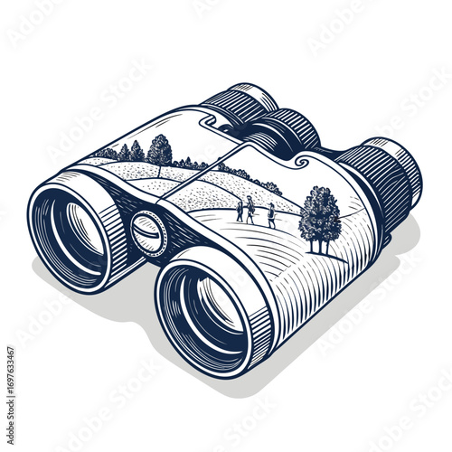 Featuring Create Bold Stroke Golf Rangefinder Binocul Crisp Premium Digital Asset