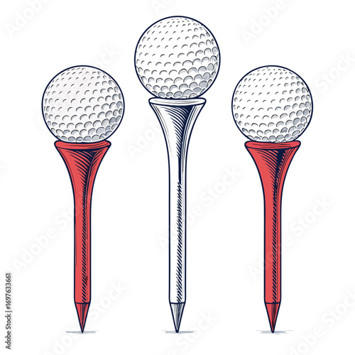 Featuring Create Bold Stroke Golf Tee Beautiful Professional Photo