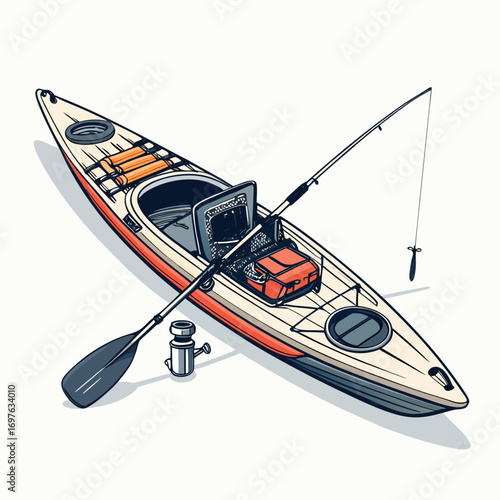 Beautiful Create Bold Stroke Kayak For Fishing Whi Professional Photo