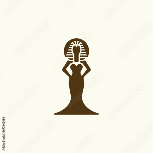 Egypt lady logo