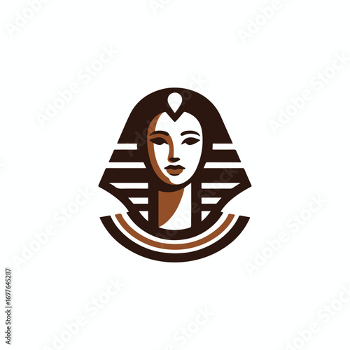 Egypt lady logo