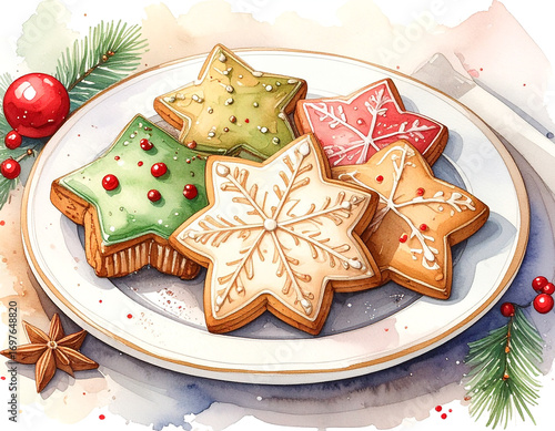christmas gingerbread cookies