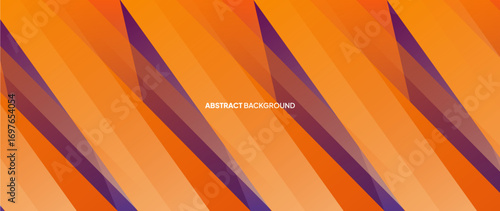 Modern orange abstract background. With straight lines pattern. Web banner, wallpaper, banner, brochure. Geometric shape background.
