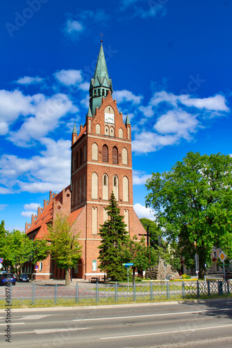 Fototapeta Naklejka Na Ścianę i Meble -  Kościół św. Wojciecha w Ełku
