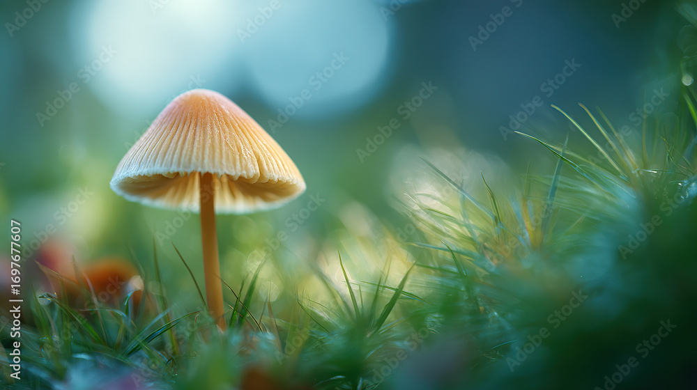 Fototapeta premium mushroom in the forest