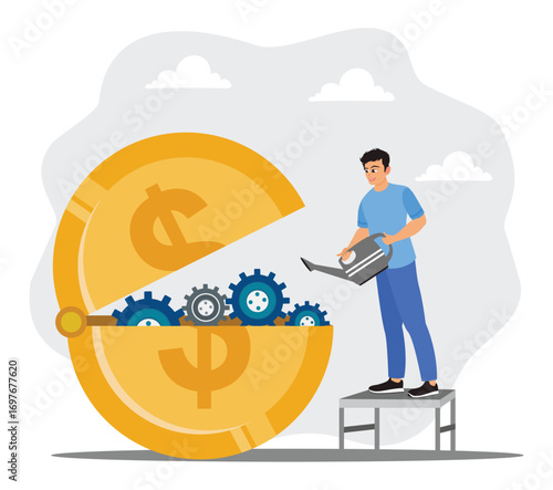 Entrepreneurs manage finances and economics.