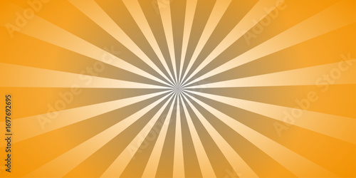 Radiating red orange lavender burst background. red orange background with white sun ray. Pattern of starburst. Abstract ultra red texture with light of sunburst. Pink retro striped background. 