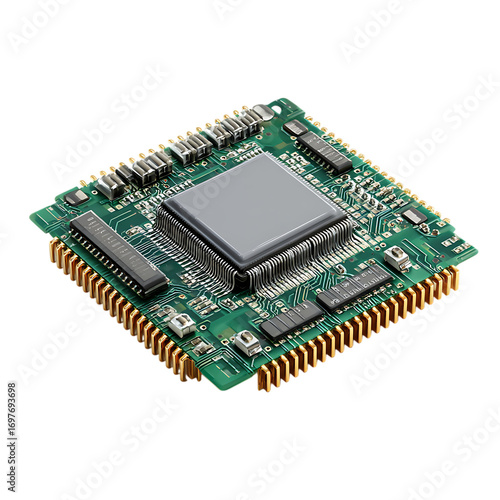 Microprocessor de un Ordinator sober Fondo png