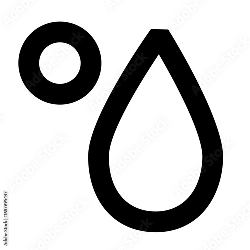 Dazzle line icon weather 