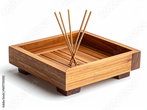 wooden incense holder