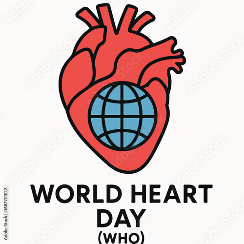 World Heart Day Awareness – Heart Health and Wellness Concept.