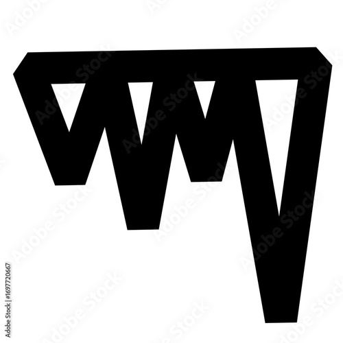 Dazzle line icon weather 