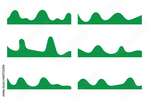 Wave shape certificate vector header. Luxury curved border design, cover cover. Abstract divider for banner footer. Website separator for flyer, ribbon pattern bottom page frame in eps 10.