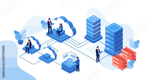 Modern cloud computing infrastructure and data center management solutions explored