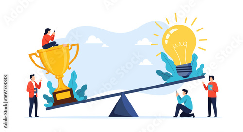 Balancing the scales between past achievements and future innovations for sustainable growth and success