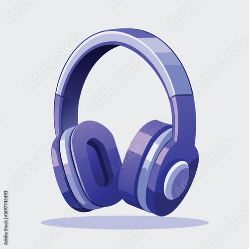 headphones isolated on white background