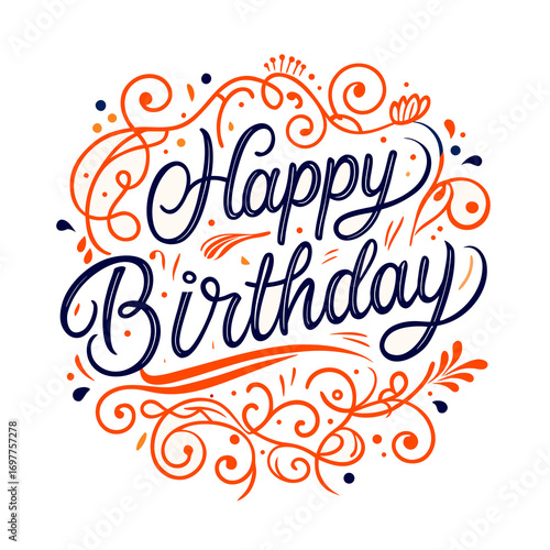 happy Birthday 2016 vector