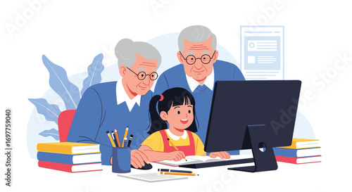 Intergenerational learning embracing technology for education and connection
