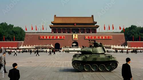 Tiananmen Square is a famous square that tourists should visit.