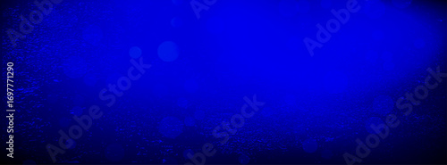 Winter Mesh Gradient With Cool Blue Tones, Sparkling Particles And Soft Bokeh Texture