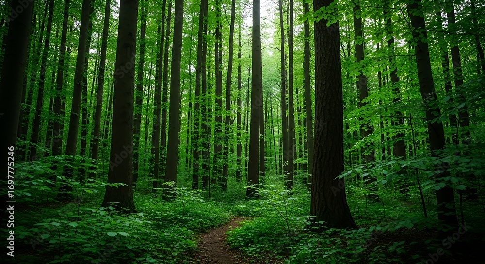 Obraz premium Forest Path. (1)