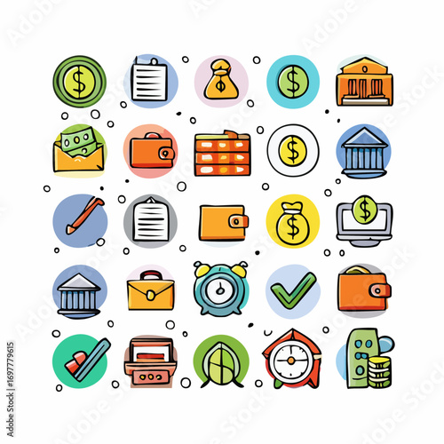 Finance and Accounting Icons Collection
