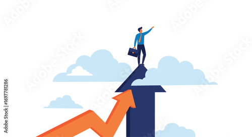 Business growth and success in a competitive market achieving goals and objectives