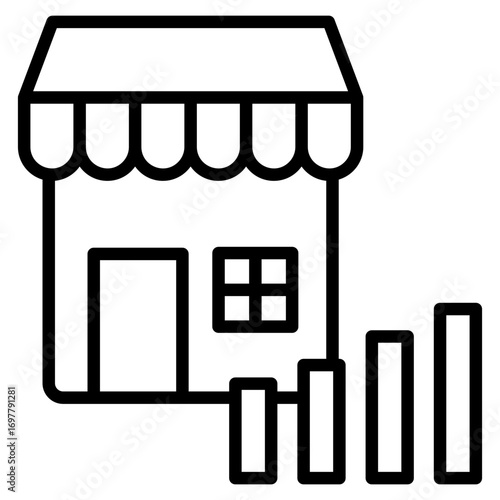 Area Developer Icon Element For Design