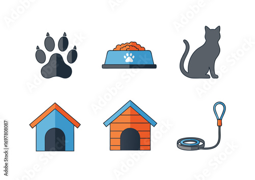 Pet Care and Animal Icons