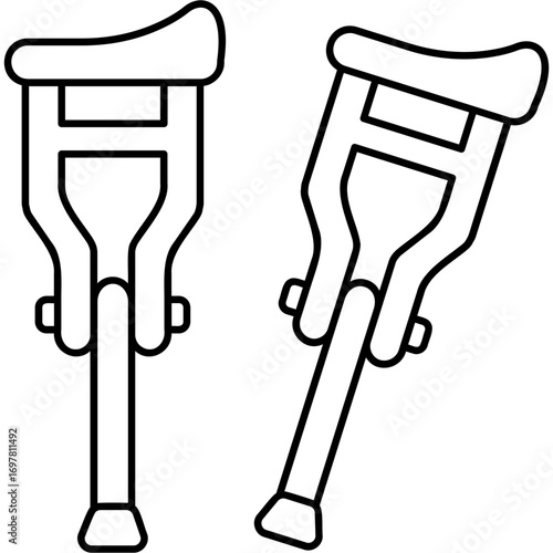 Crutches Icon