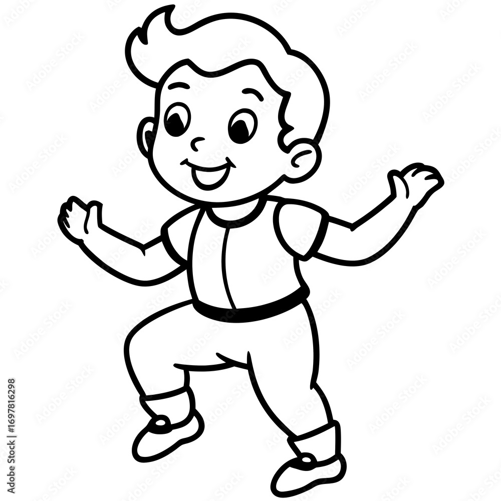 Obraz premium boy icon