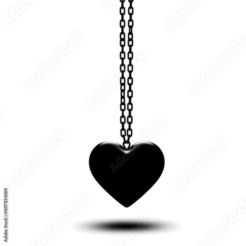 heart shaped chain