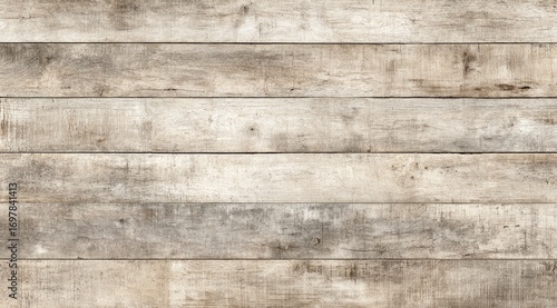 Close-up of horizontal, weathered wooden planks