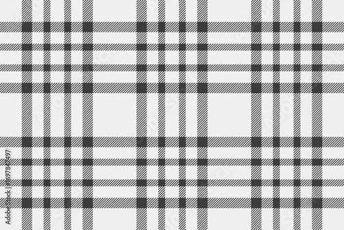 Newborn tartan background pattern, wallpaper plaid textile check. Coloured texture seamless vector fabric in white and grey colors.