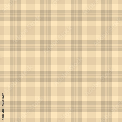 Neutral toned plaid pattern, ideal for backdrops, textiles or design elements. Timeless aesthetic perfect for a variety of creative projects.