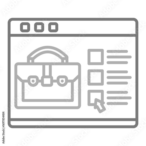Online jobs Icon