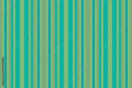 Modern vertical stripes in teal  beige create a dynamic texture. Perfect for backgrounds, fashion, or graphic design projects needing a structured yet organic feel.
