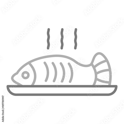 Grilled fish Icon