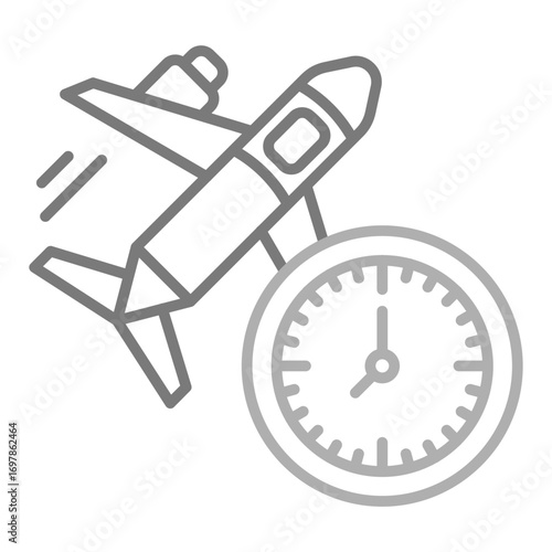 Flight time Icon