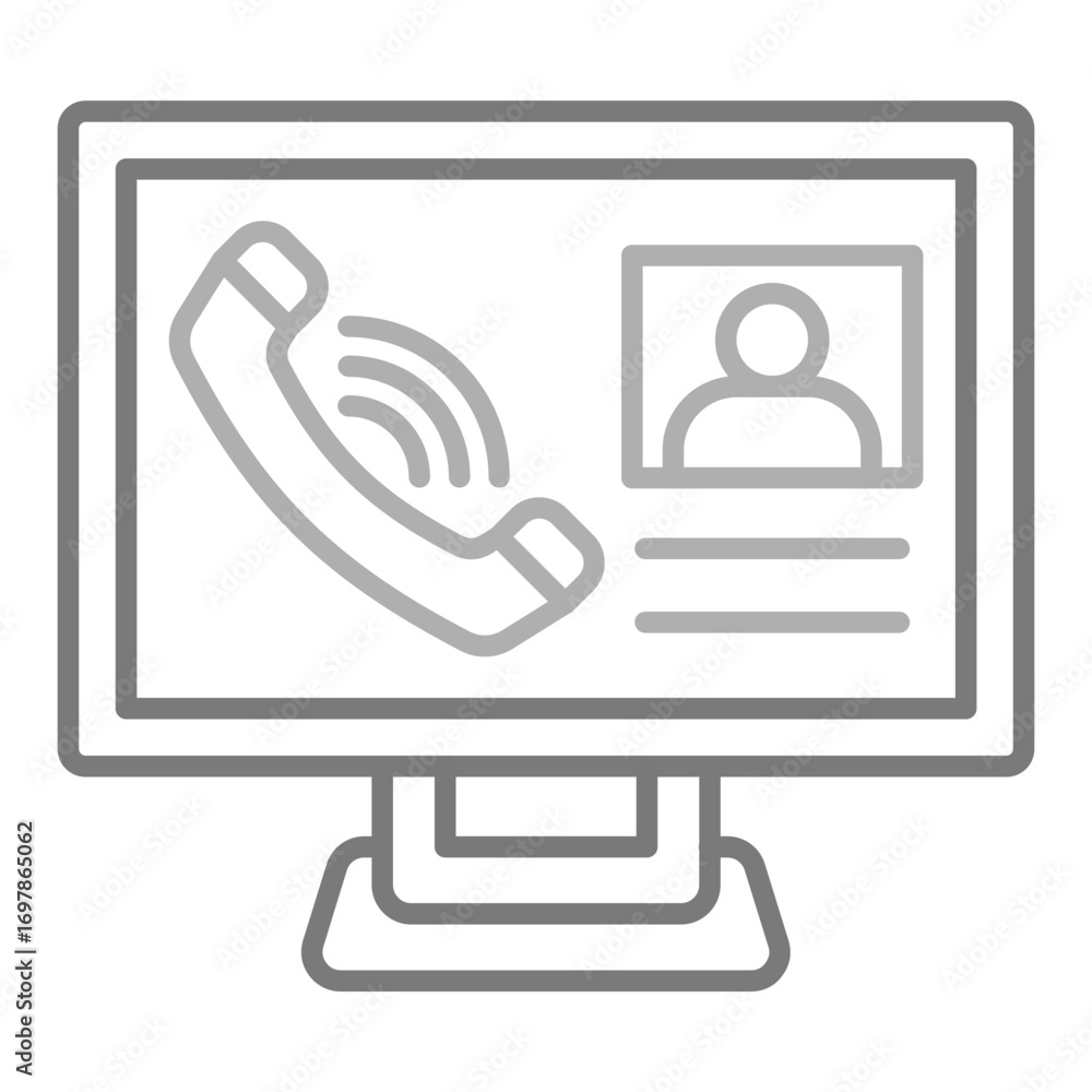 Fototapeta premium Call Icon