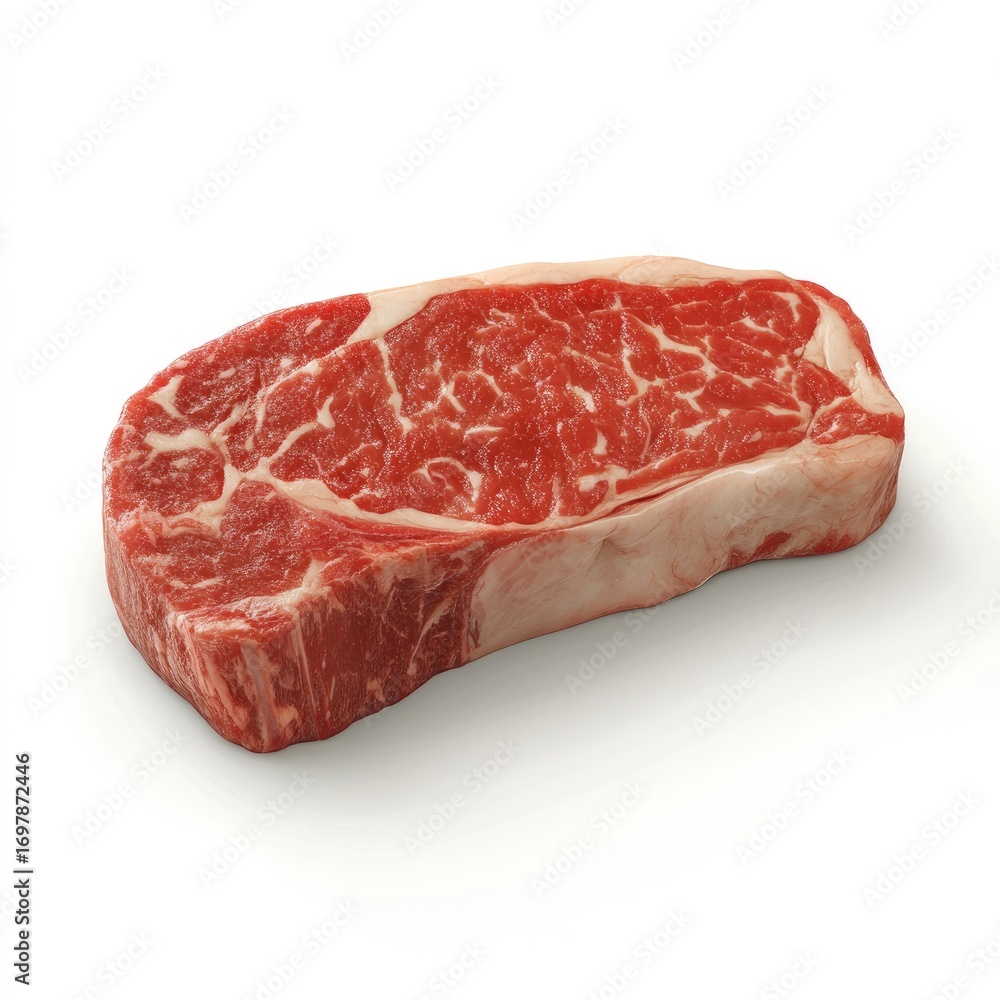 Obraz premium Gourmet Boneless Sirloin Steak Clipart Image