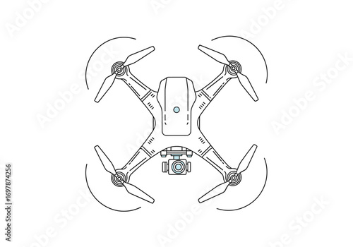 Aerial photography and videography unmanned aerial vehicle with advanced navigation and imaging capabilities for diverse applications