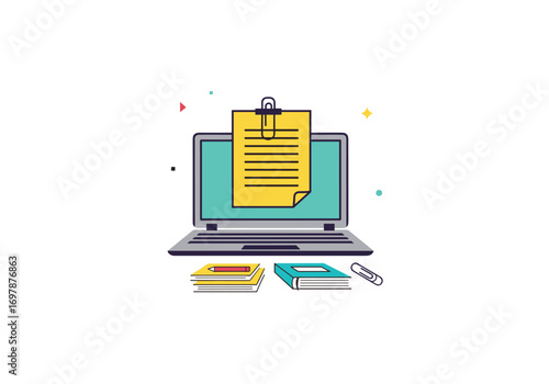 Digital document management system enhancing organizational efficiency and information accessibility